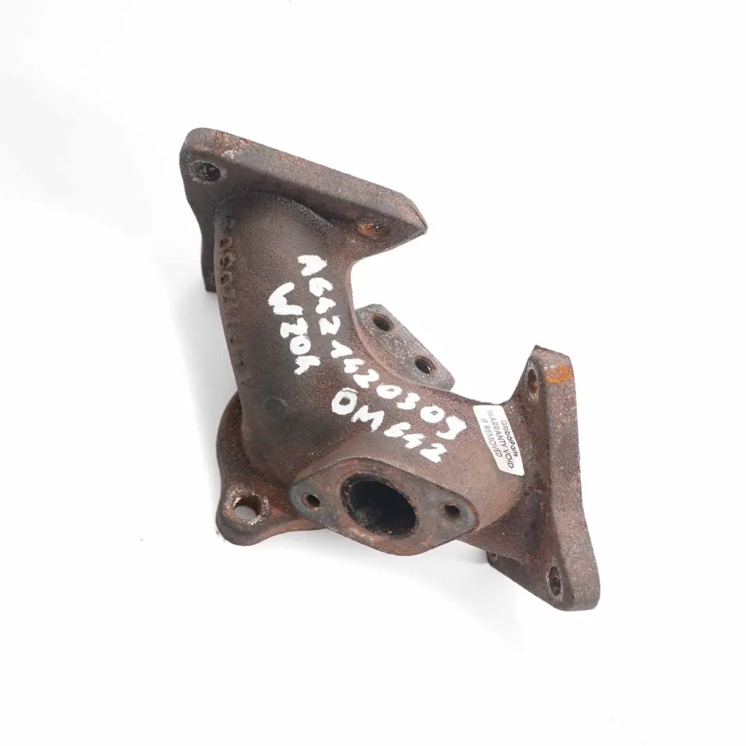 Flue Gas Collector Mercedes W164 W203 W211 OM642 Diesel Exhaust Pipe to with Part number A6421420309 Flue Gas Collector Mercedes W164 W203 W211 OM642 Diesel Exhaust Pipe - SKU A6421420309 - Part number A6421420309