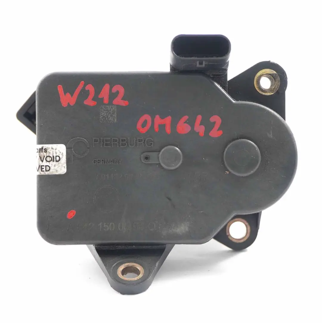Mercedes W212 W164 OM642 Colector De admision Flap Actuador Motor - SKU A6421500594 - Número de pieza A6421500594