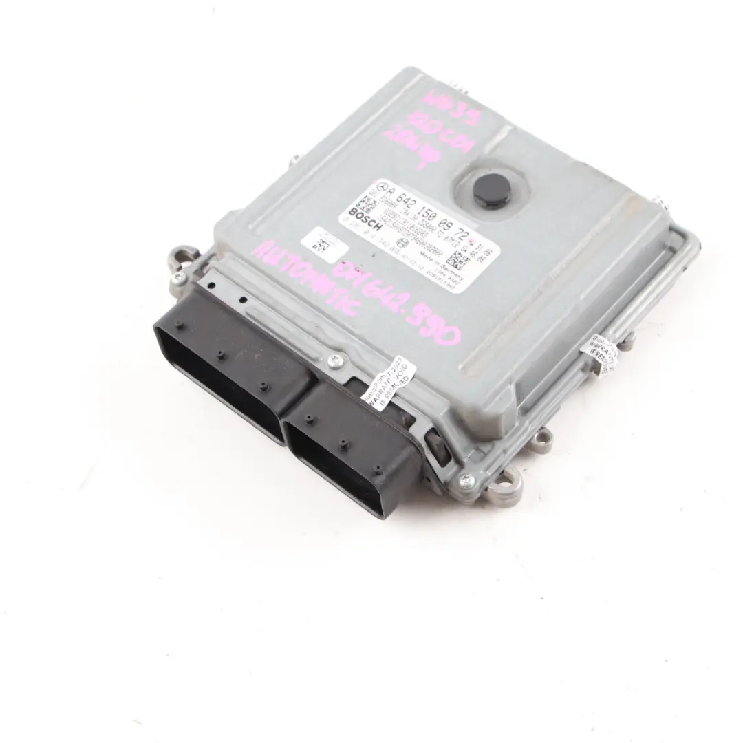 OM642.990 120 CDI 204HP Engine Unit Module ECU to Mercedes W639 with Part number A6421500972 Mercedes W639 OM642.990 120 CDI 204HP Engine Unit Module ECU - SKU A6421500972 - Part number A6421500972