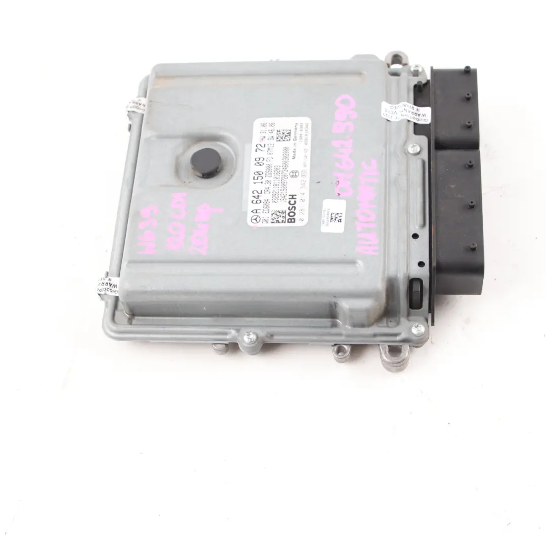OM642.990 120 CDI 204HP Engine Unit Module ECU to Mercedes W639 with Part number A6421500972 Mercedes W639 OM642.990 120 CDI 204HP Engine Unit Module ECU - SKU A6421500972 - Part number A6421500972