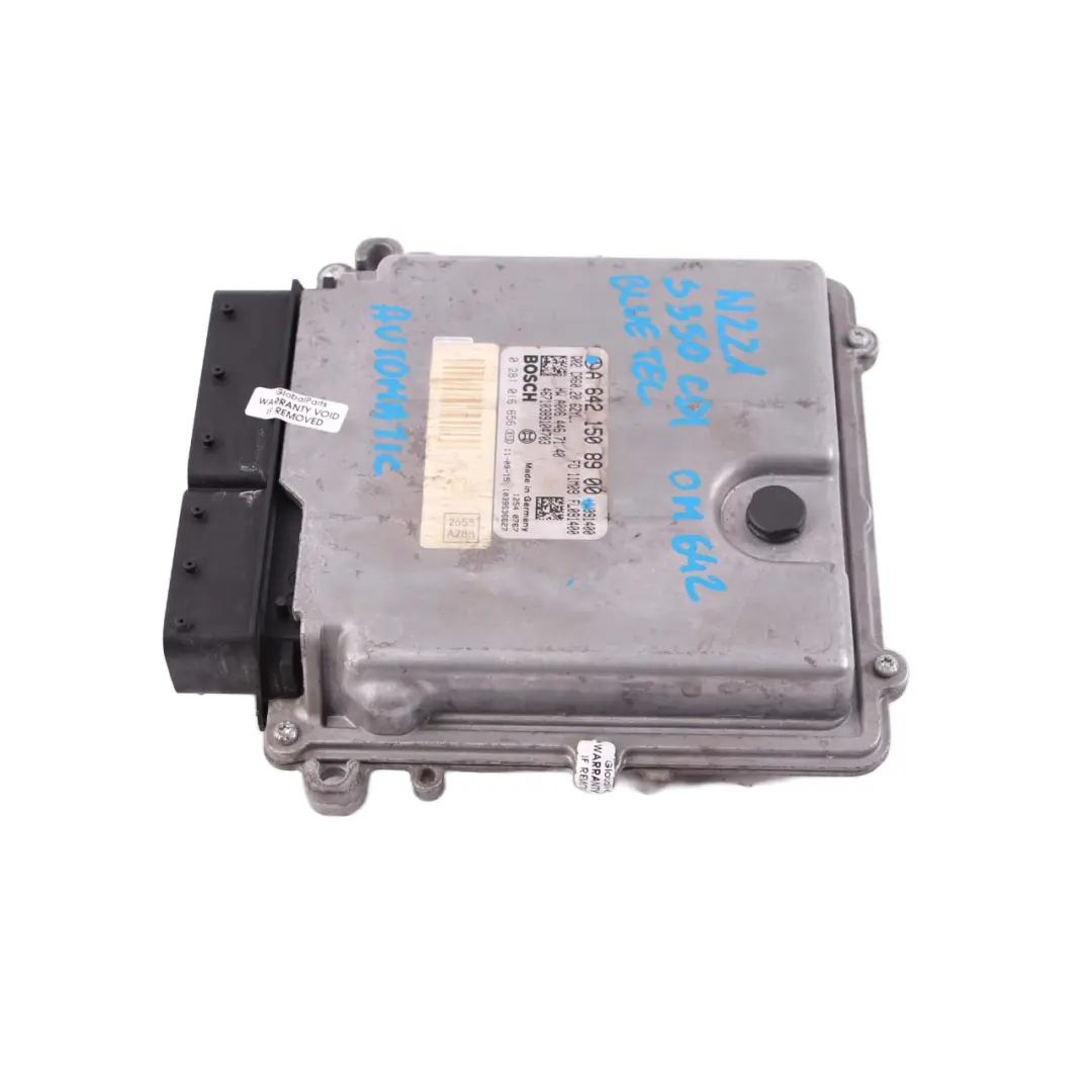 Mercedes-Benz S W221 S350 CDI BlueTec OM642 Engine Control Unit ECU to with Part number A6421508900 Mercedes-Benz S W221 S350 CDI BlueTec OM642 Engine Control Unit ECU - SKU A6421508900 - Part number A6421508900