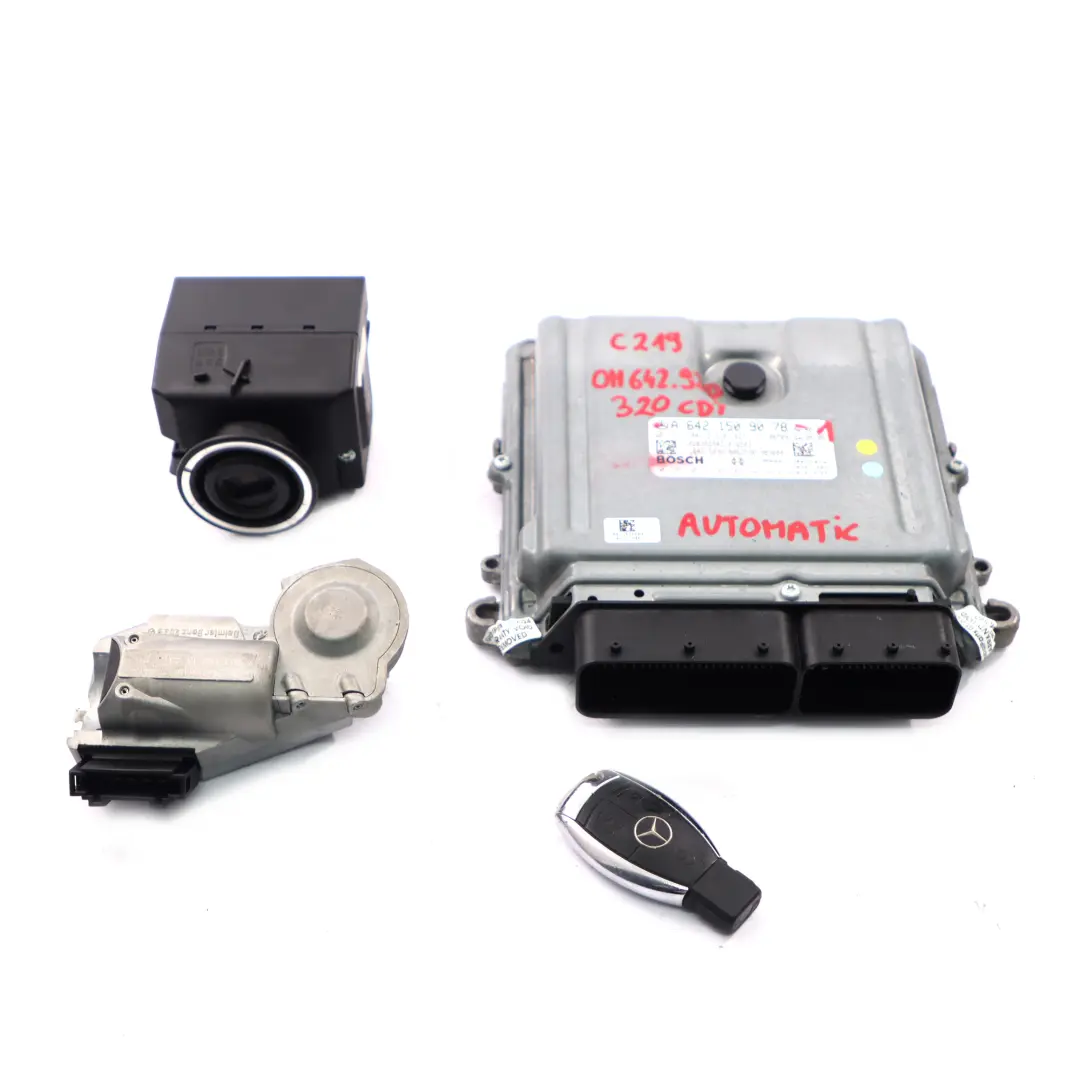 Mercedes C219 CLS320 CDI OM642.920 Engine Module ECU Kit Automatic - SKU A6421509078-1 - Part number A6421509078