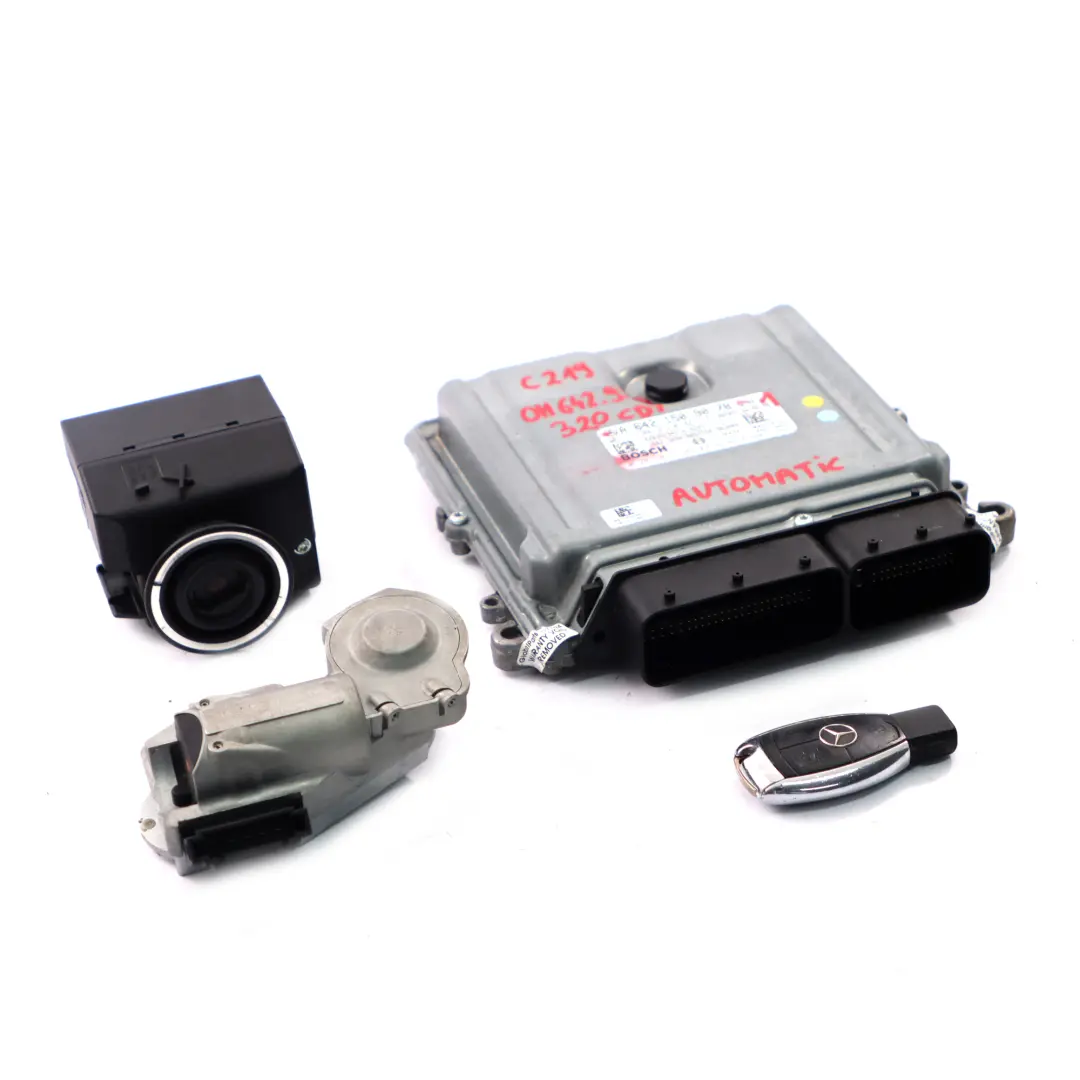 CLS320 CDI OM642.920 Módulo Motor ECU Kit Automático para Mercedes C219 con número de pieza A6421509078 Mercedes C219 CLS320 CDI OM642.920 Módulo Motor ECU Kit Automático - SKU A6421509078-1 - Número de pieza A6421509078