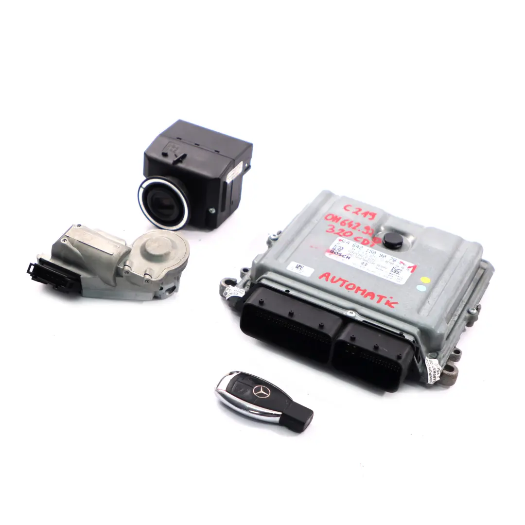 CLS320 CDI OM642.920 Módulo Motor ECU Kit Automático para Mercedes C219 con número de pieza A6421509078 Mercedes C219 CLS320 CDI OM642.920 Módulo Motor ECU Kit Automático - SKU A6421509078-1 - Número de pieza A6421509078