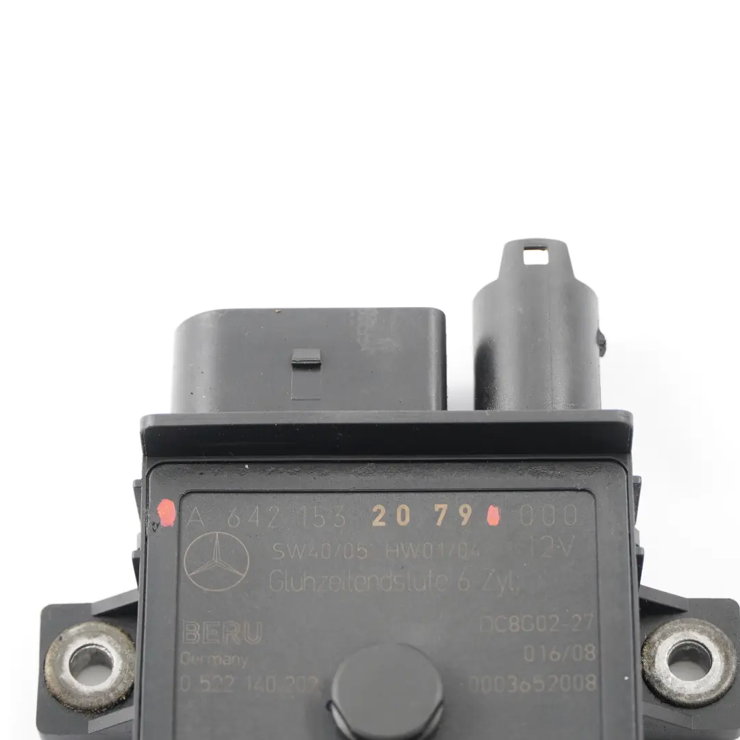 Mercedes W204 W212 OM642 Glow Plug Diesel Relay Unit Control Module - SKU A6421532079 - Part number A6421532079