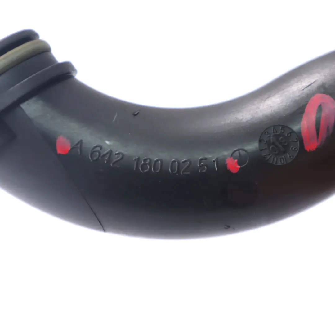 Mercedes ML W164 OM642 Oil Suction Pipe Hose Sump Lubrication System - SKU A6421800251 - Part number A6421800251