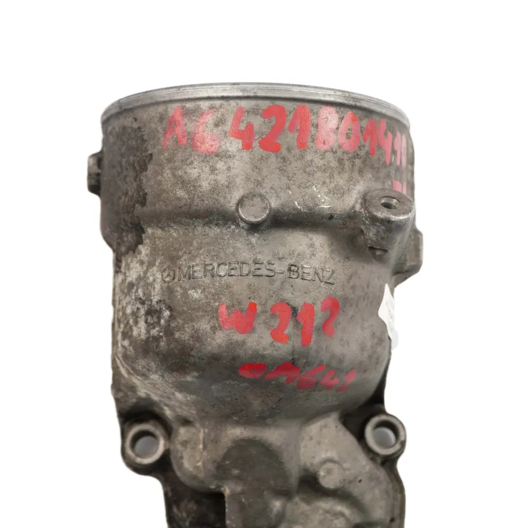 W207 W212 OM642 Carcasa del Filtro Aceite Diesel para Mercedes W164 con número de pieza A6421801410 Mercedes W164 W207 W212 OM642 Carcasa del Filtro Aceite Diesel - SKU A6421801410-1 - Número de pieza A6421801410