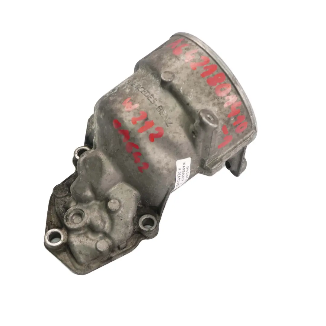 Mercedes-Benz W164 W207 W212 OM642 Logement du filtre a huile diesel pour à propos du numéro de pièce A6421801410 Mercedes-Benz W164 W207 W212 OM642 Logement du filtre a huile diesel - SKU A6421801410-1 - Numéro de pièce A6421801410