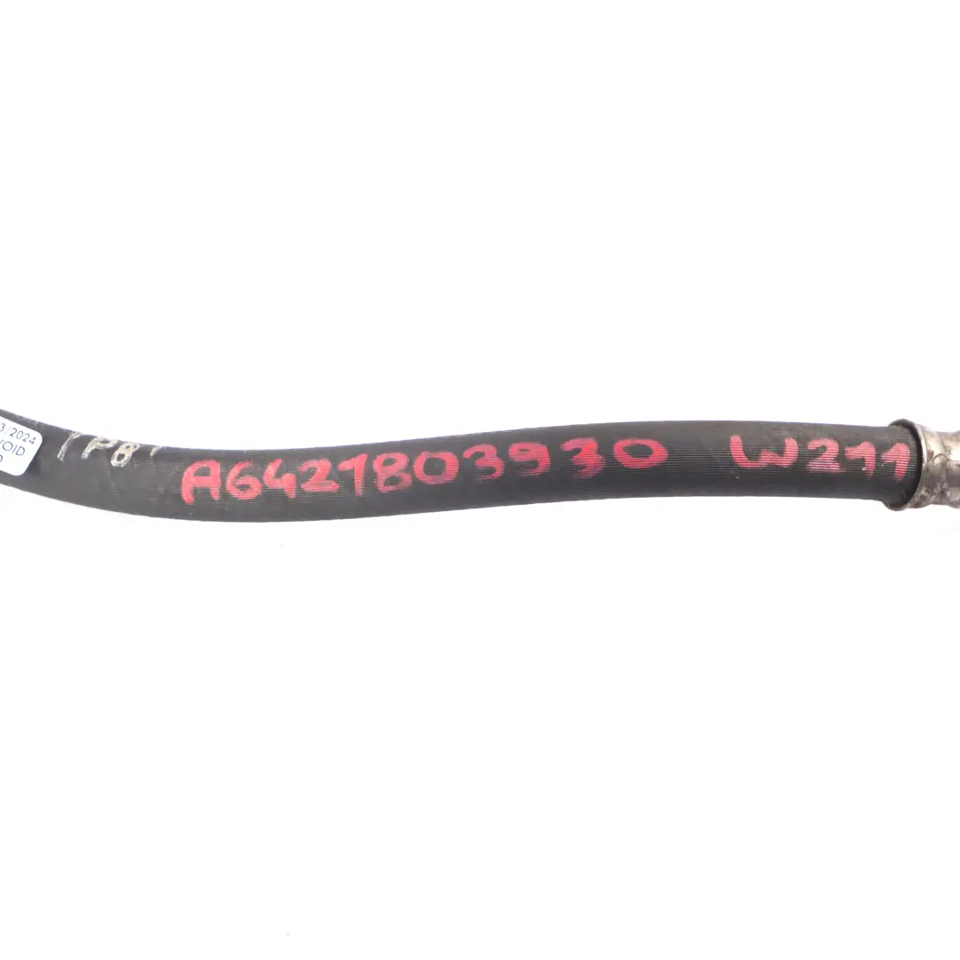 Mercedes W211 C219 Diesel OM642 Linea Enfriador Aceite Caja Cambios Automática - SKU A6421803930 - Número de pieza A6421803930