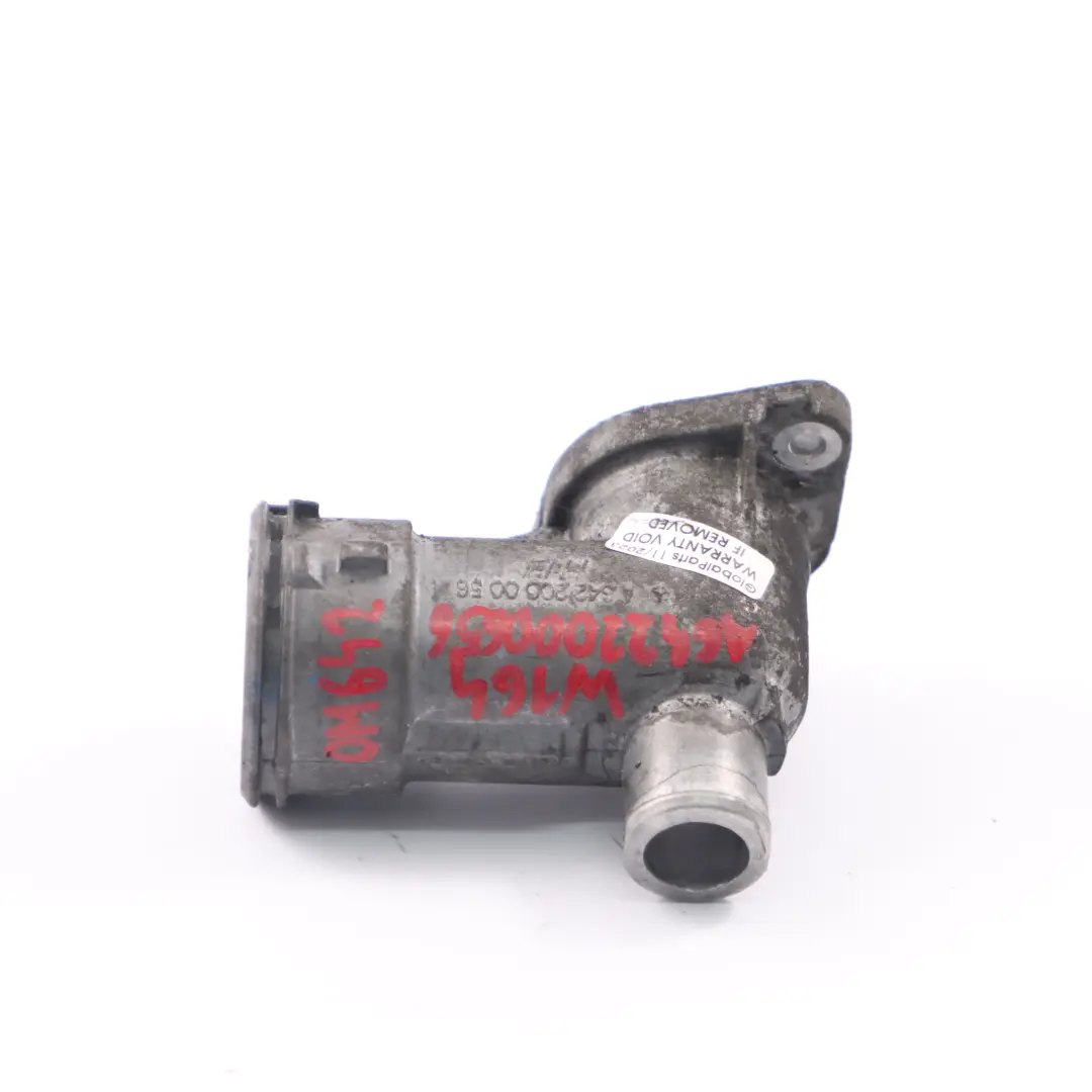 Mercedes W164 OM642 Engine Coolant Flange Connector Hose - SKU A6422000056 - Part number A6422000056