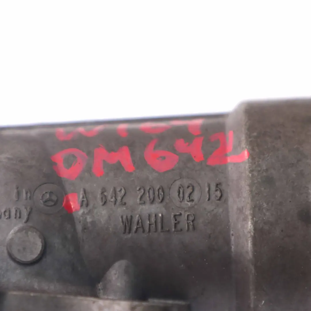 OM642 Diesel Thermostat Coolant Housing Cooling Unit to Mercedes W164 with Part number A6422000215 Mercedes W164 OM642 Diesel Thermostat Coolant Housing Cooling Unit - SKU A6422000215-1 - Part number A6422000215