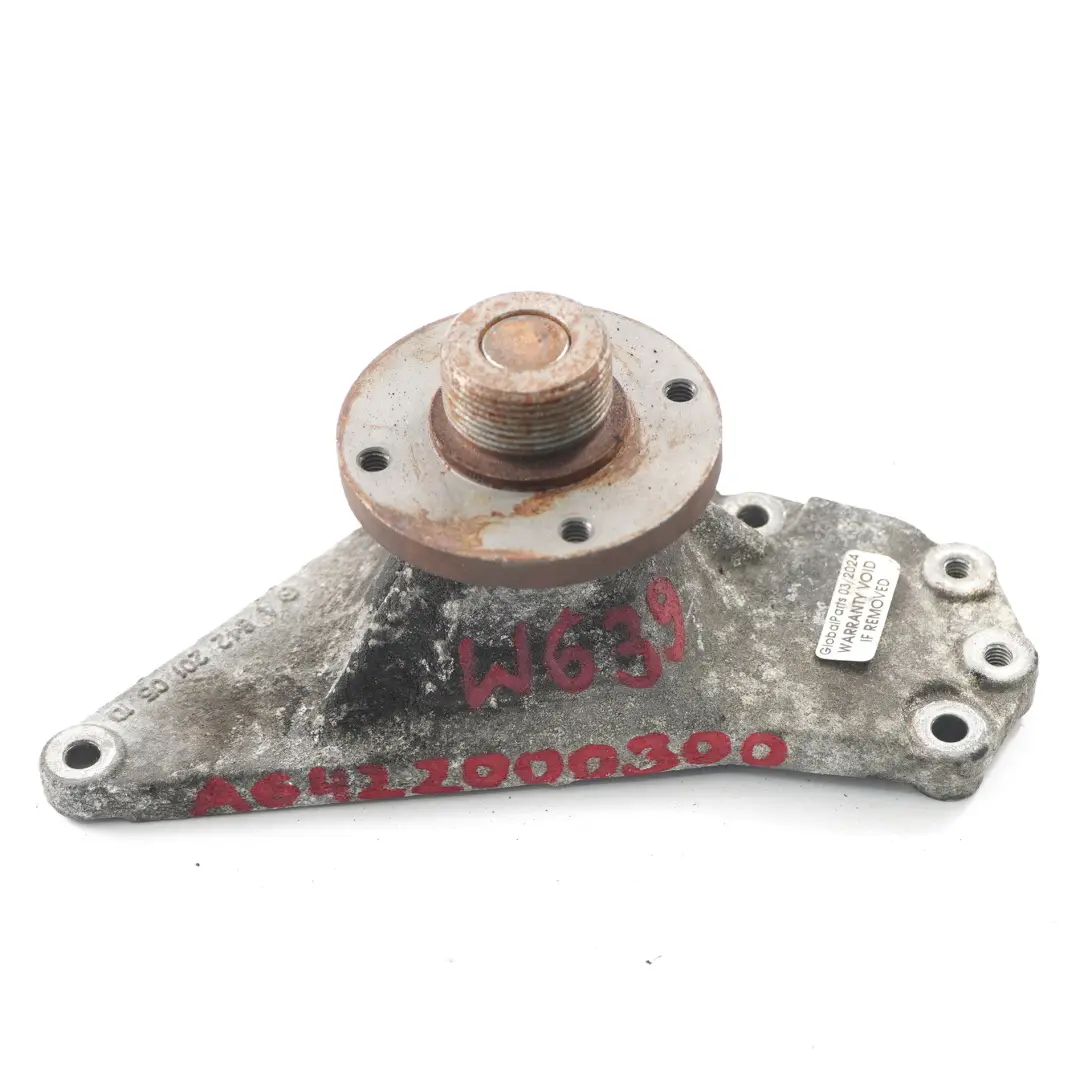  Carcasa Mercedes Vito W639 OM642 Cojinete Tensor Correa - SKU A6422000300 - Número de pieza A6422000420