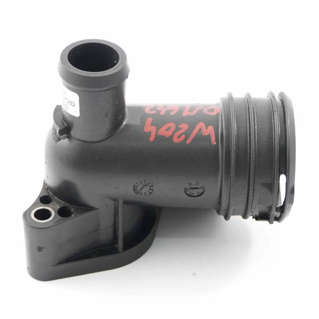  Mercedes-Benz W164 W204 W212 OM642 Thermostatgehäuse Kühlwasser Rohr A64220000 - SKU A6422001156 - Teilenummer A6422001156