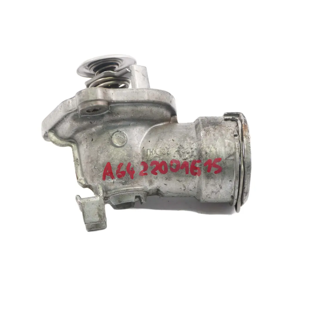 OM642 Thermostat Water Coolant Diesel Heat Management to Mercedes W204 W212 W221 with Part number A6422001615 Mercedes W204 W212 W221 OM642 Thermostat Water Coolant Diesel Heat Management - SKU A6422001615 - Part number A6422001615