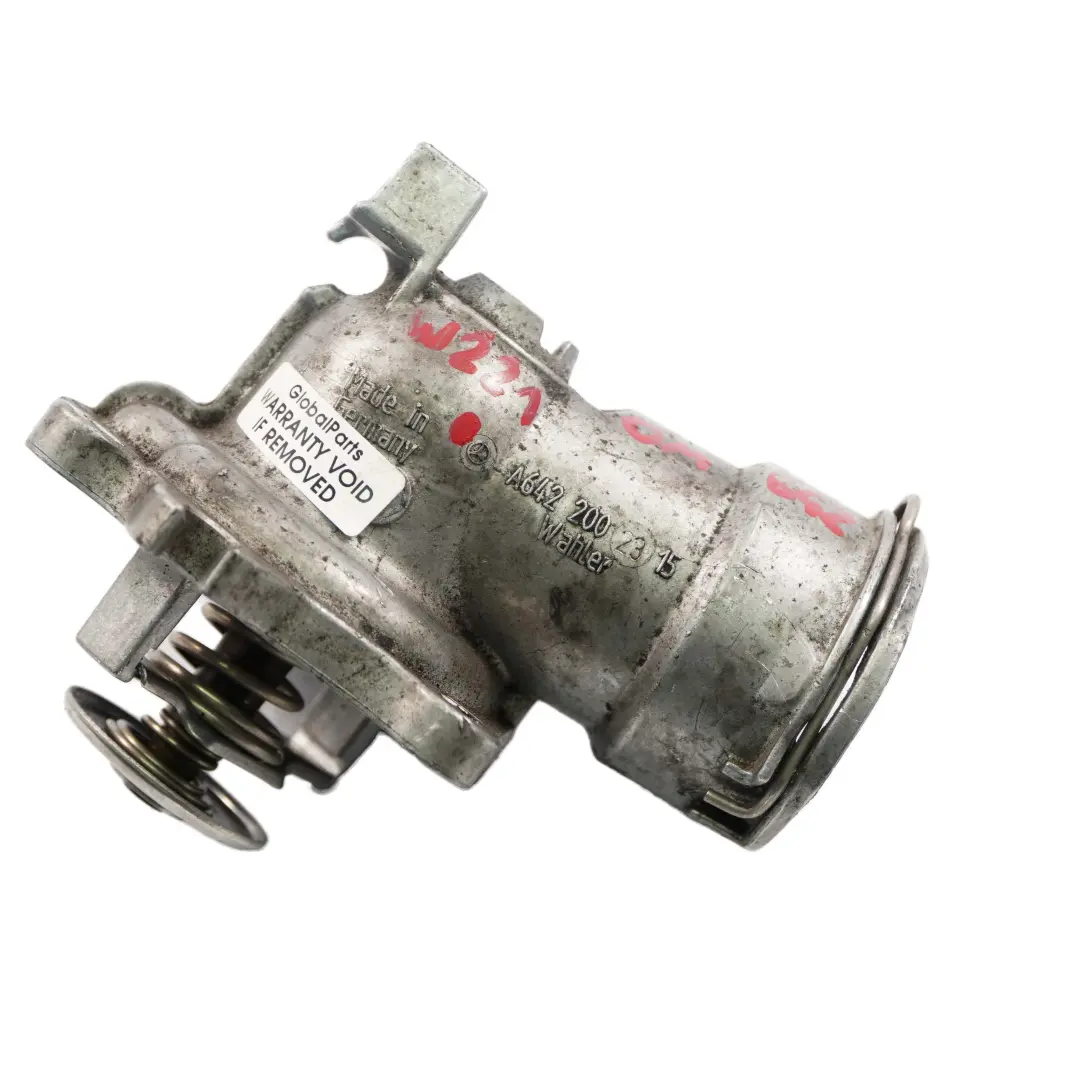 OM642 Thermostat Water Coolant Diesel Heat Management to Mercedes W204 W212 W221 with Part number A6422001615 Mercedes W204 W212 W221 OM642 Thermostat Water Coolant Diesel Heat Management - SKU A6422001615 - Part number A6422001615
