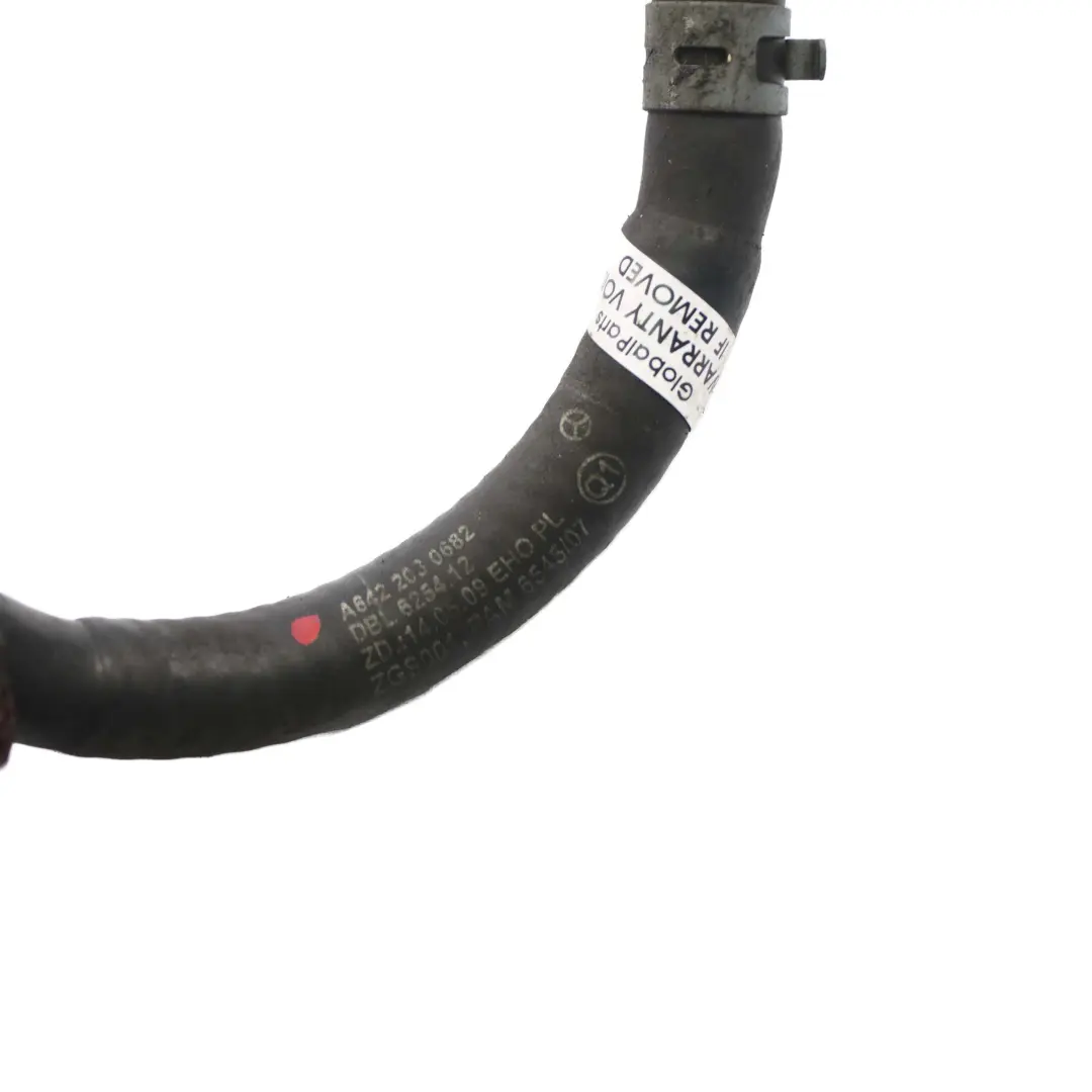Mercedes W212 W221 OM642 Kühlwasserschlauch Wasserpumpe Rohr - SKU A6422030682 - Teilenummer A6422030682