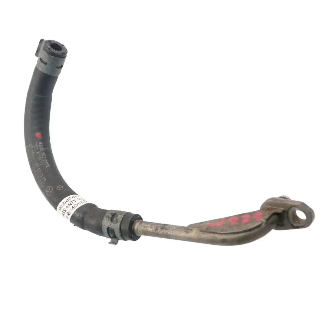 OM642 Tubo Radiatore Pompa Acqua Tubo per Mercedes W212 W221 con numero di parte A6422030682 Mercedes W212 W221 OM642 Tubo Radiatore Pompa Acqua Tubo - SKU A6422030682 - Numero di parte A6422030682