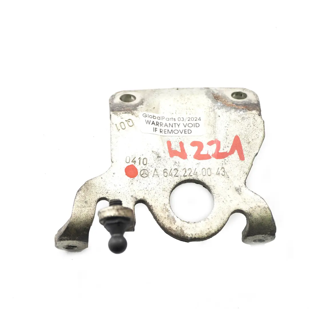 Motordeckel Halterung Mercedes W204 OM642 Motor Hinten Rechts Zubehör für mit Teilenummer A6422240043 Motordeckel Halterung Mercedes W204 OM642 Motor Hinten Rechts Zubehör - SKU A6422240043 - Teilenummer A6422240043