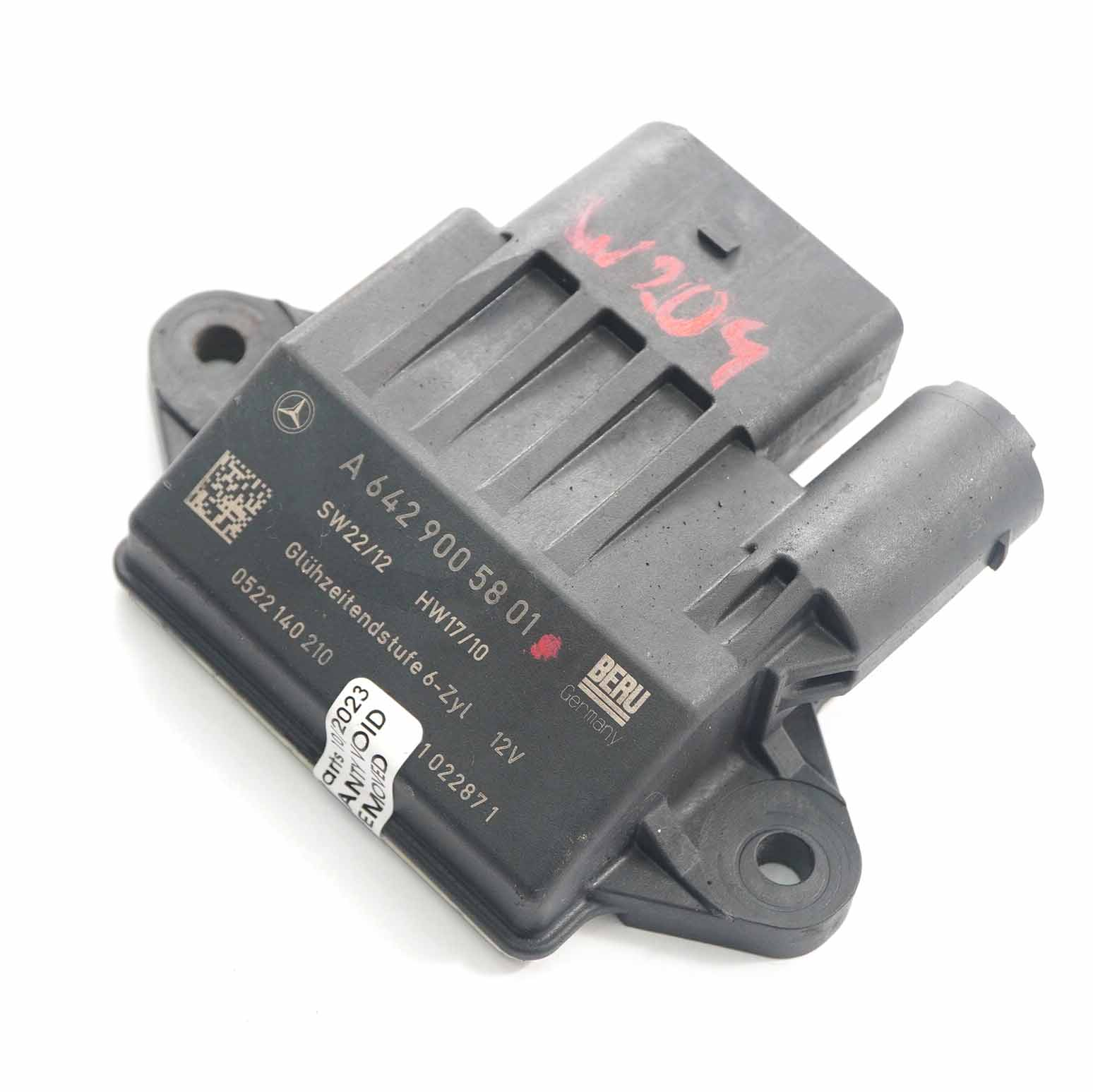 Hella 0025428119, 933364027 Glow Plug Relay/Controller - Mercedes