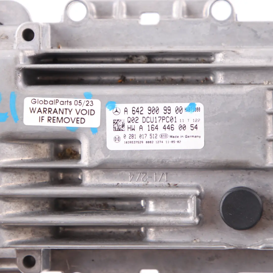  Adblue Modul Mercedes W164 W212 W221 Steuergerät ECU - SKU A6429009900 - Teilenummer A6429009900