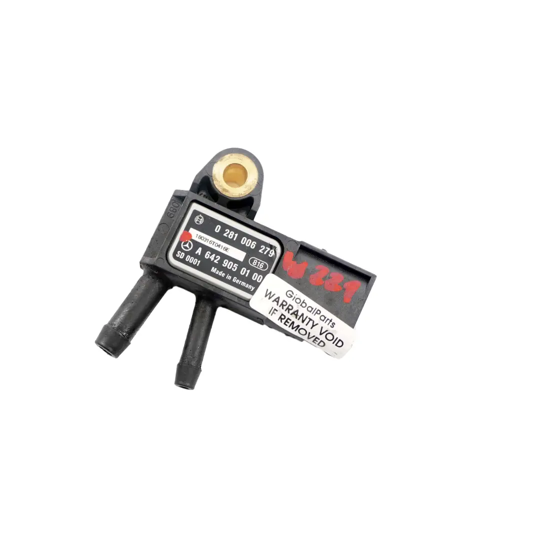  Pressure Sensor Mercedes W212 W221 Exhaust DPF Sensor - SKU A6429050100 - Part number A6429050100