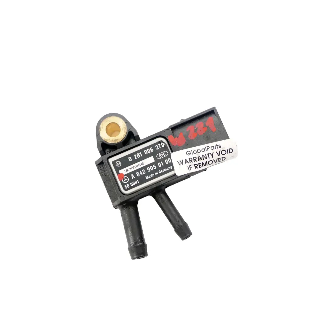Sensor De Presión Mercedes W212 W221 Sensor DPF De Escape para con número de pieza A6429050100 Sensor De Presión Mercedes W212 W221 Sensor DPF De Escape - SKU A6429050100 - Número de pieza A6429050100