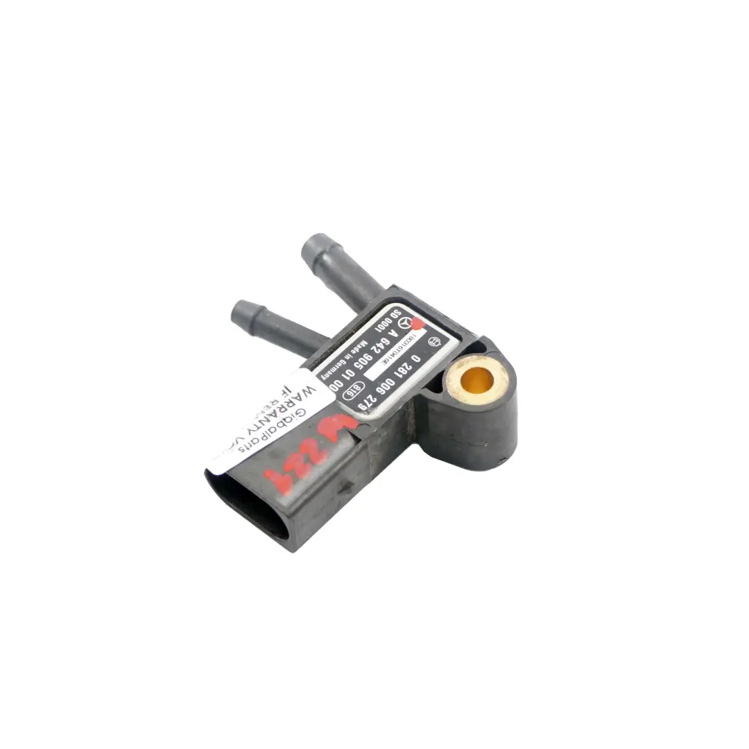  Pressure Sensor Mercedes W212 W221 Exhaust DPF Sensor - SKU A6429050100 - Part number A6429050100