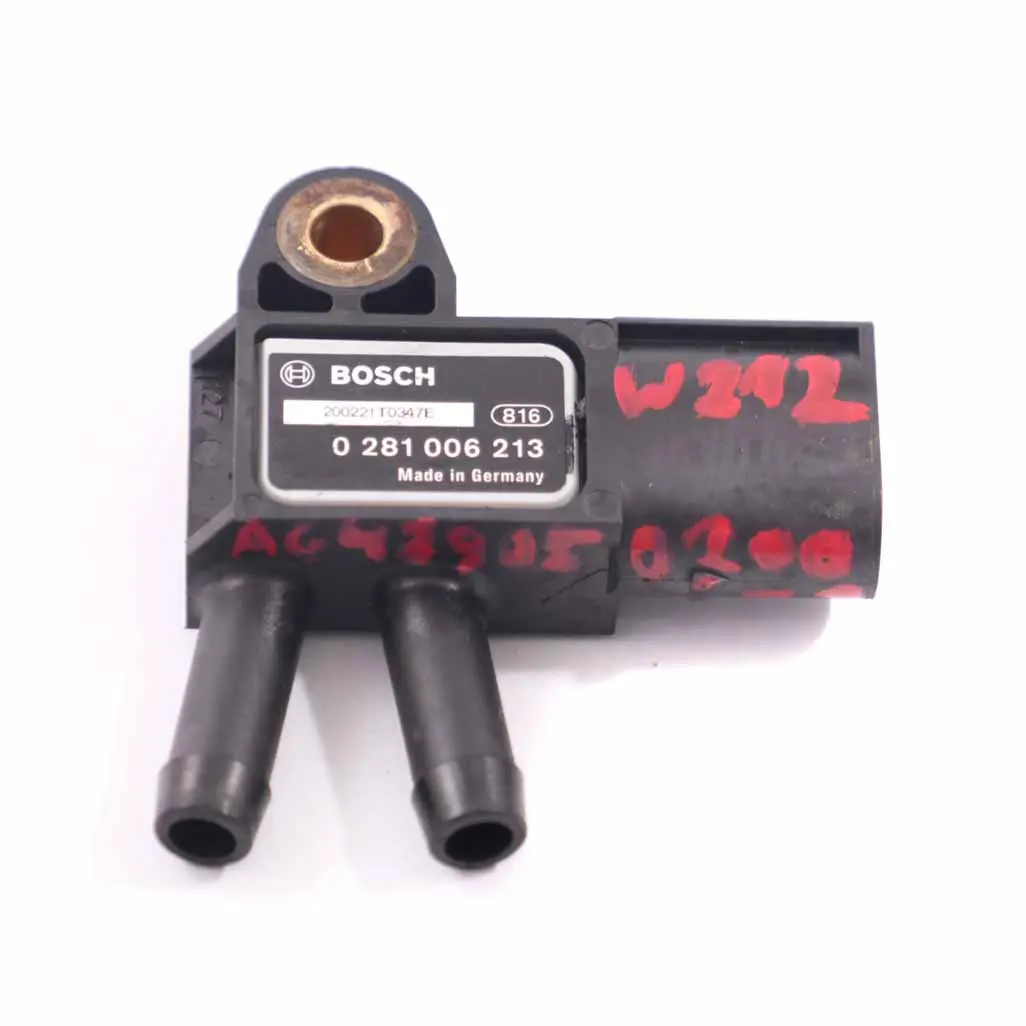 W218 W906 OM651 Sensor presión escape diesel DPF para Mercedes W212 con número de pieza A6429050200 Mercedes W212 W218 W906 OM651 Sensor presión escape diesel DPF - SKU A6429050200 - Número de pieza A6429050200