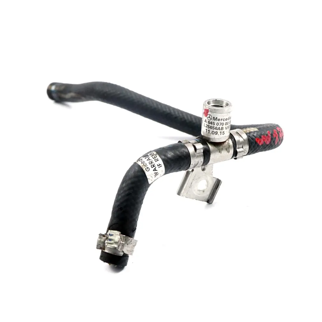 Mercedes W176 W246 OM607 Unite capteur pression tuyau carburant - SKU A6450700081 - Numéro de pièce A6450700081