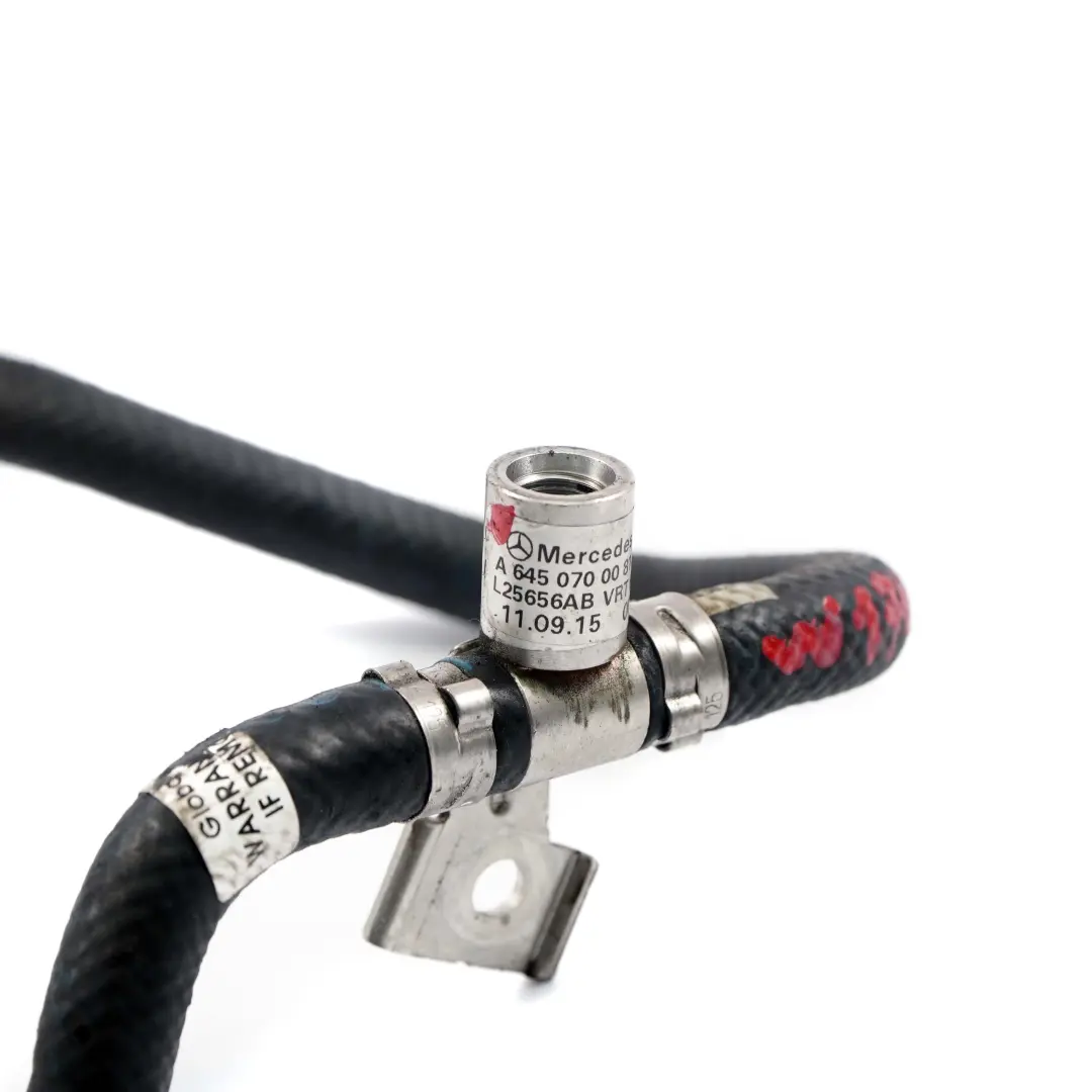 Mercedes W176 W246 Diesel OM607 Linea Tubo Sensore di Pressione - SKU A6450700081 - Numero di parte A6450700081