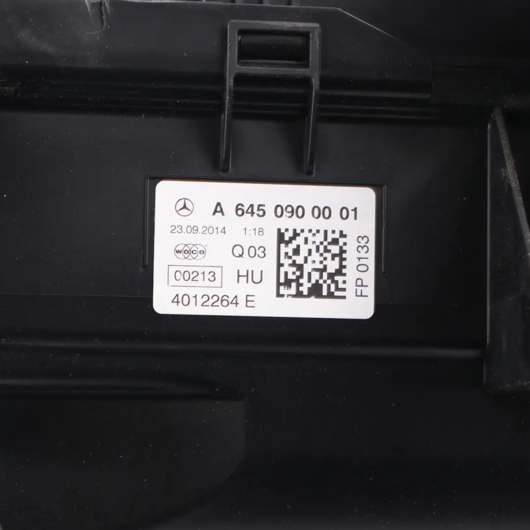 Mercedes W176 W246 OM651 Boîtier filtre air diesel Silencieux - SKU A6450900001 - Numéro de pièce A6450900001