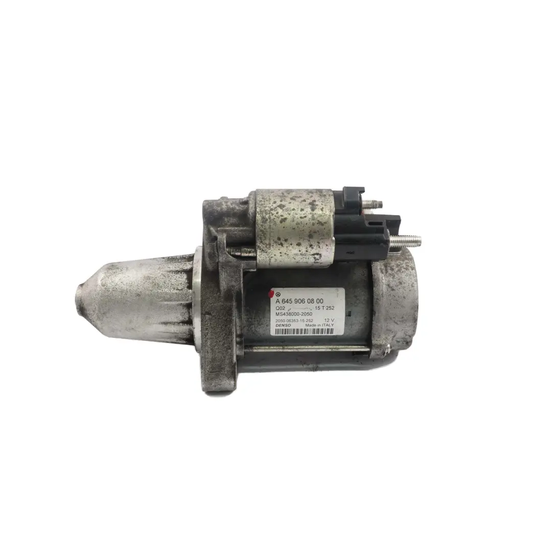 Motor De arranque Mercedes W176 W246 C117 Motor diesel Denso - SKU A6459060800 - Número de pieza A6459060800