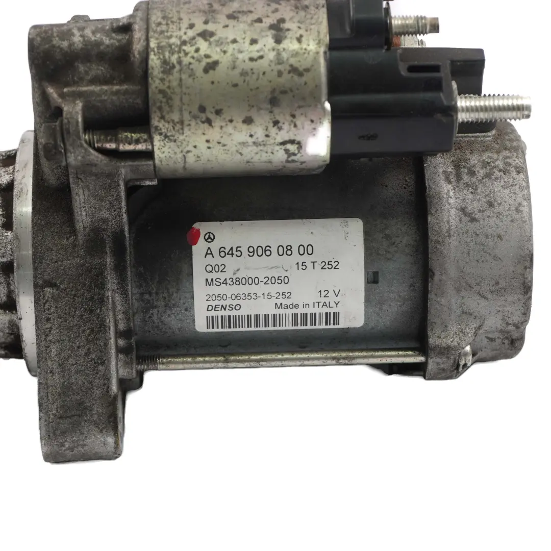 Anlasser Diesel Motor Denso für Mercedes W176 W246 C117 mit Teilenummer A6459060800 Mercedes W176 W246 C117 Anlasser Diesel Motor Denso - SKU A6459060800 - Teilenummer A6459060800