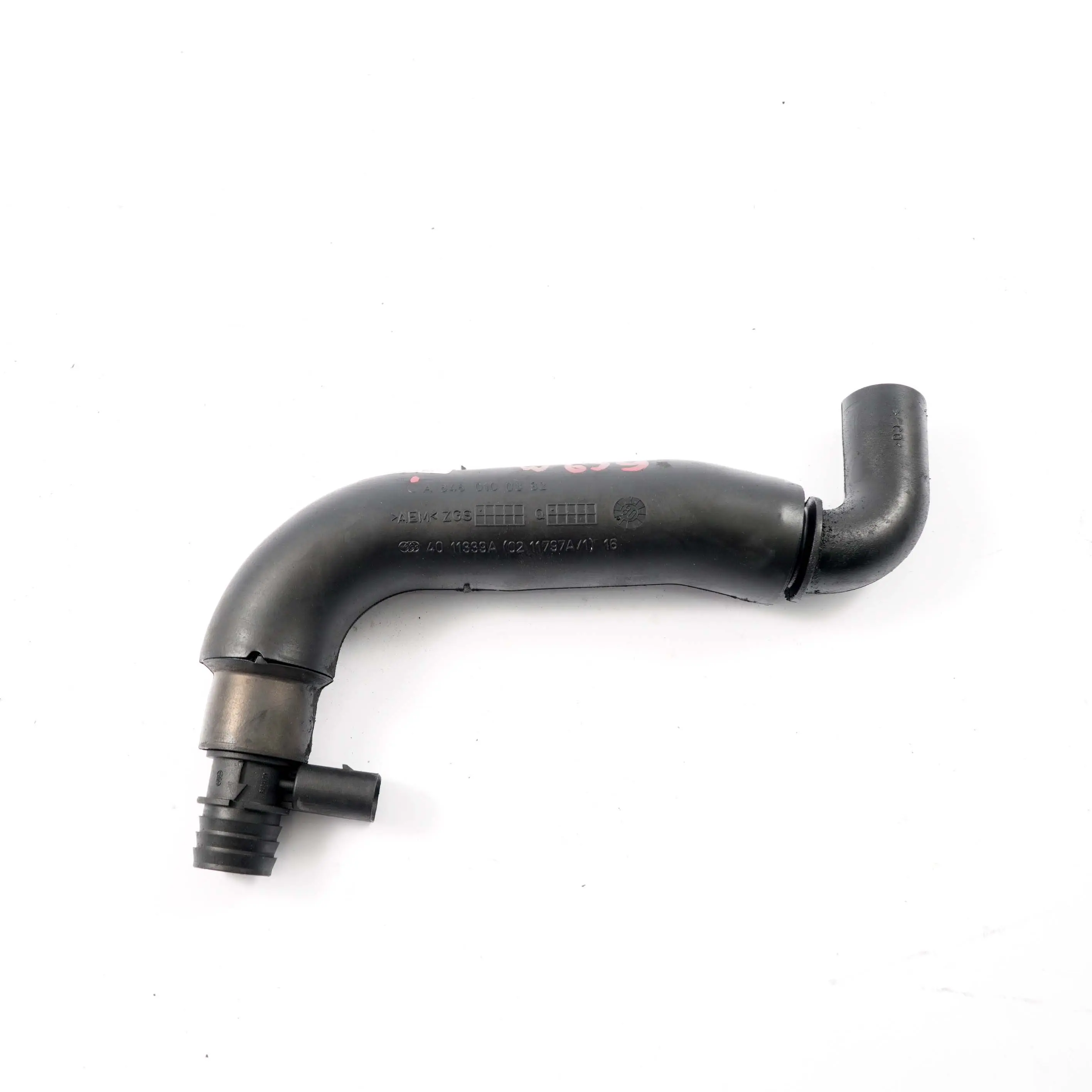 Mercedes W639 Diesel OM646 Ansaugkrümmer Rohr Leitung Druck Regler A6460100382