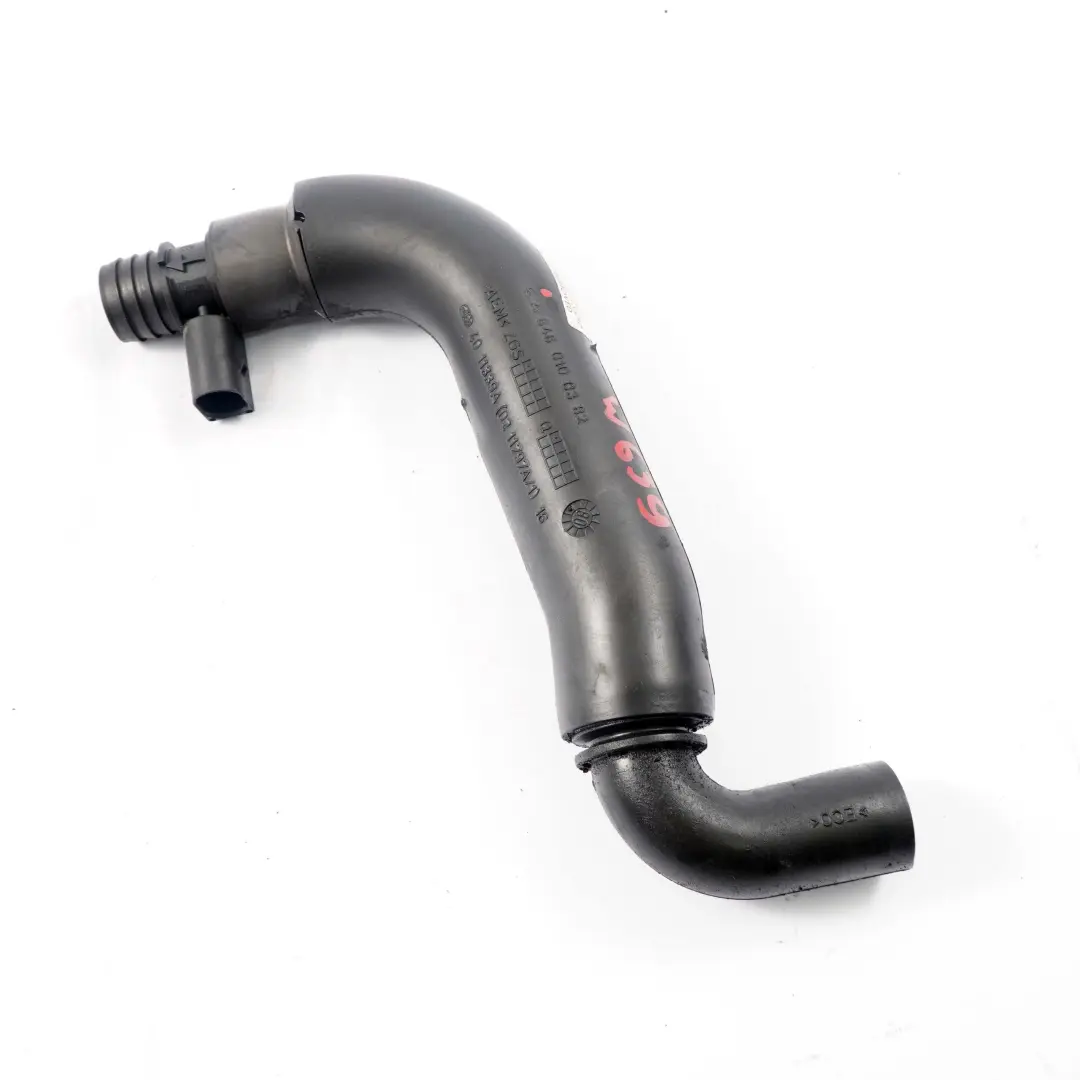 OM646 Manifold Pipe Hose Pressure Regulator to Mercedes W639 Diesel with Part number A6460100382 Mercedes W639 Diesel OM646 Manifold Pipe Hose Pressure Regulator - SKU A6460100382 - Part number A6460100382