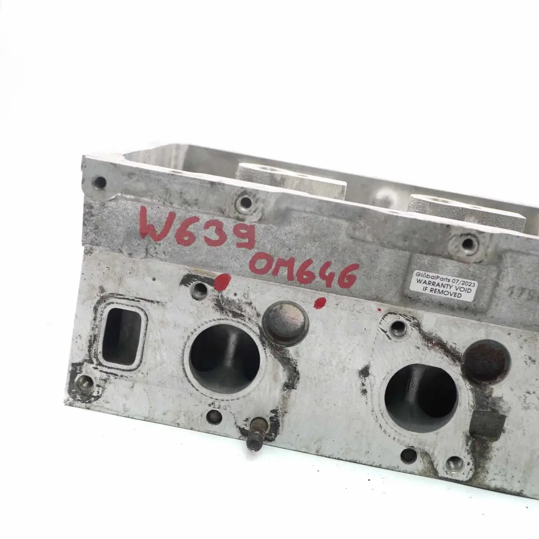 OM646.982 Testa del cilindro del motore per Mercedes W639 2.2 con numero di parte A6460100620 Mercedes W639 2.2 OM646.982 Testa del cilindro del motore - SKU A6460100620 - Numero di parte A6460100620