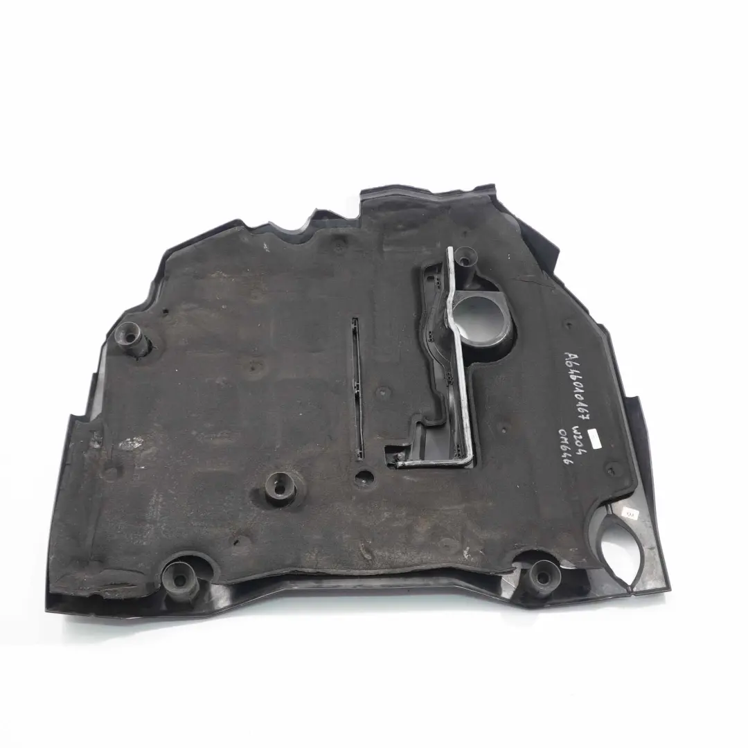 Mercedes W204 200 220 CDI OM646 Diesel Cubierta Motor Panel Aislante - SKU A6460101167 - Número de pieza A6460101167