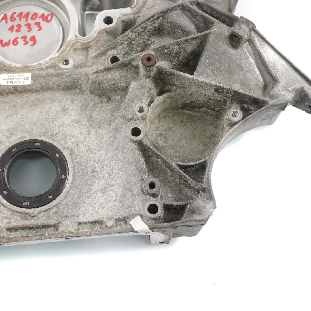 OM646 Diesel Engine Timing Case Cover to Mercedes Vito W639 with Part number A6460101233 Mercedes Vito W639 OM646 Diesel Engine Timing Case Cover - SKU A6460101233 - Part number A6460101233
