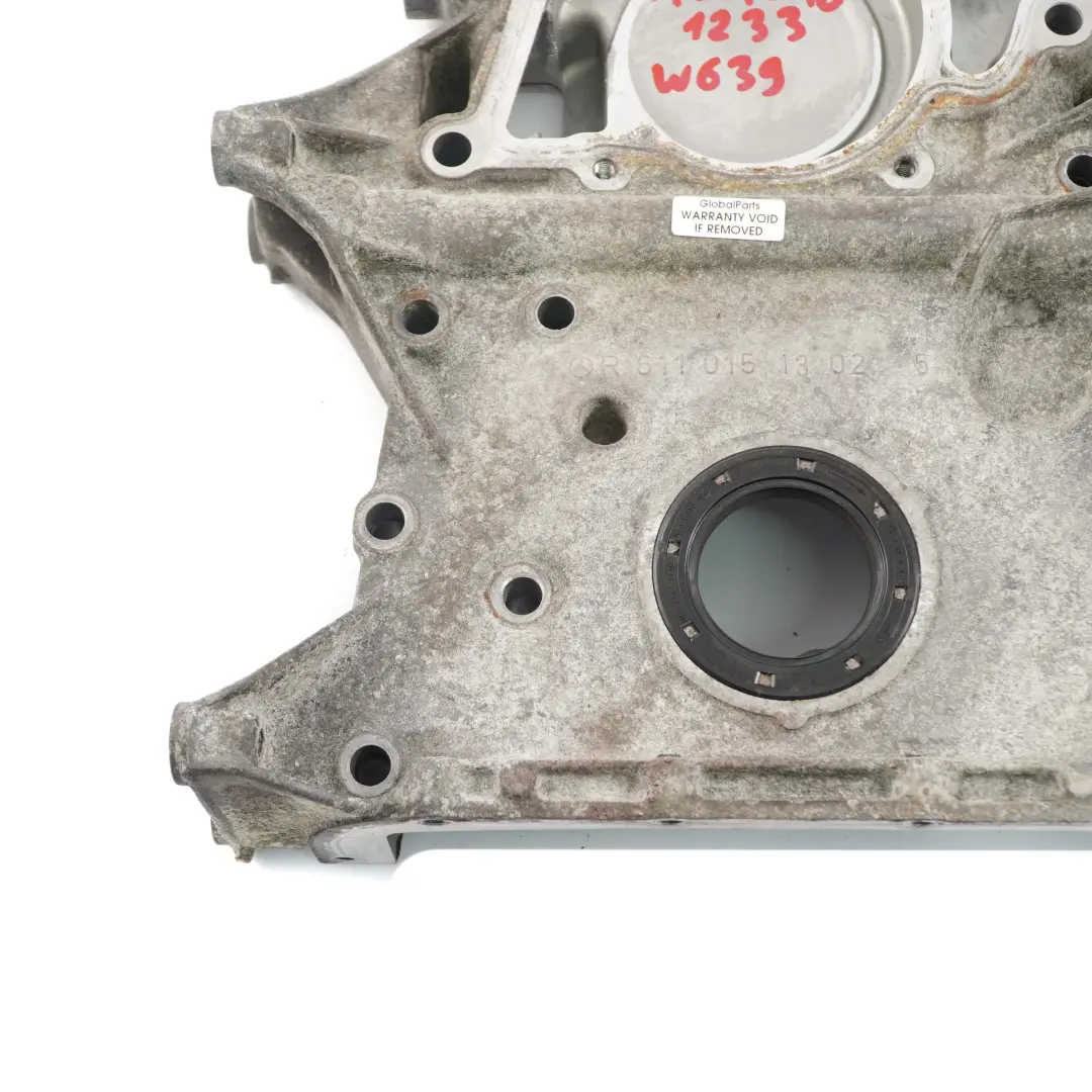 OM646 Diesel Engine Timing Case Cover to Mercedes Vito W639 with Part number A6460101233 Mercedes Vito W639 OM646 Diesel Engine Timing Case Cover - SKU A6460101233 - Part number A6460101233