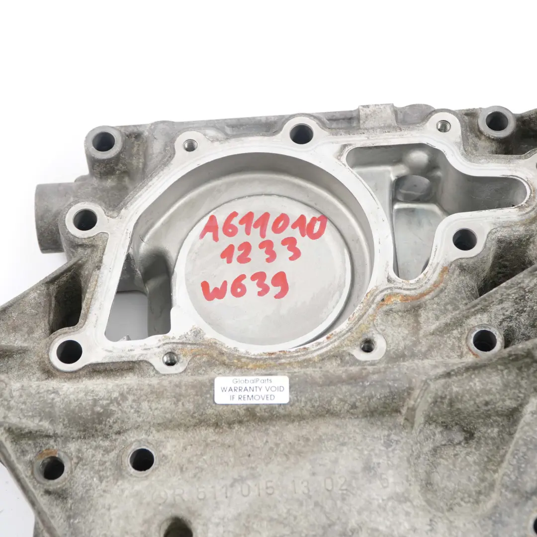 Mercedes Vito W639 OM646 Diesel Motor Timing Case Cover - SKU A6460101233 - Número de pieza A6460101233
