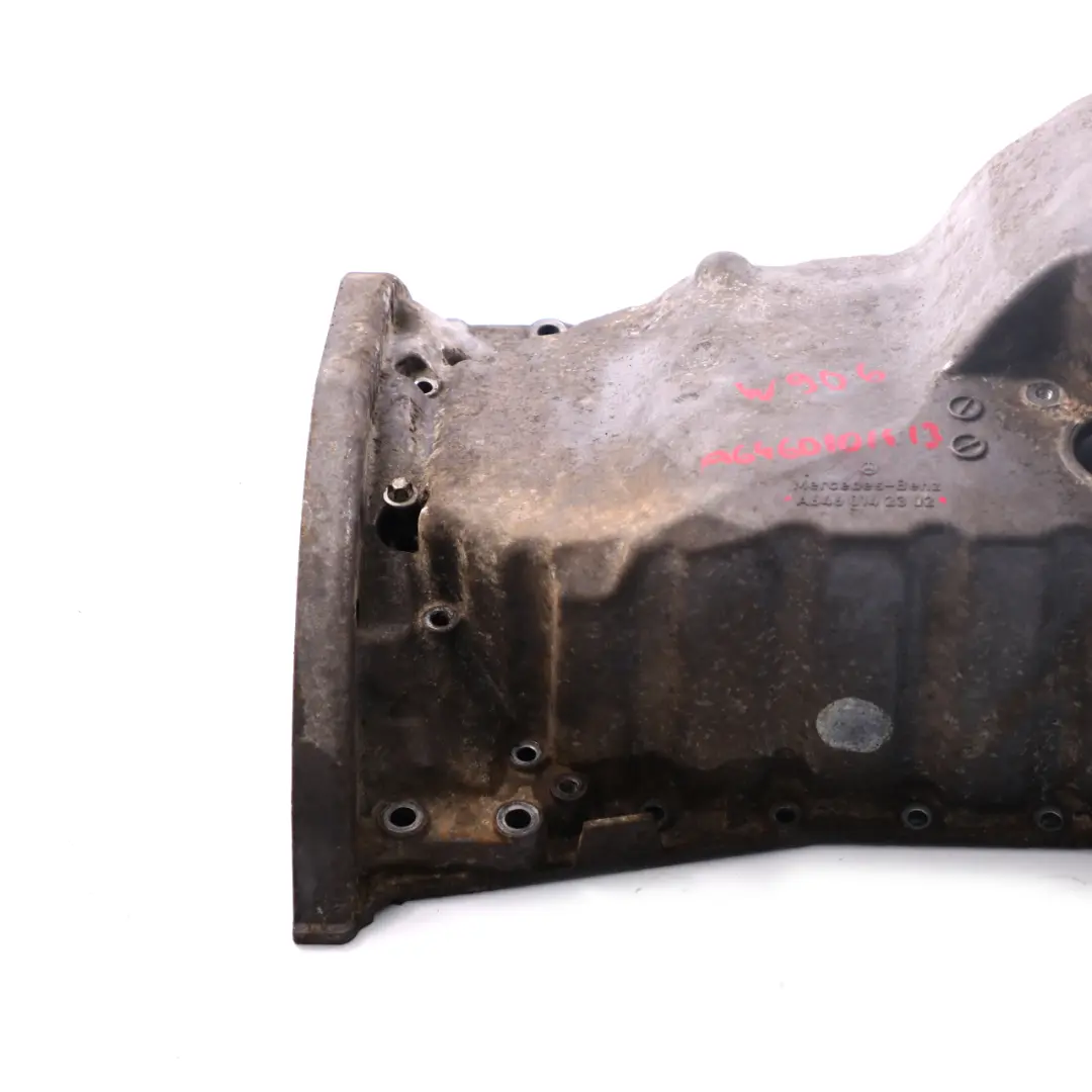 Mercedes W906 OM646 Diesel Engine Oil Sump Pan A6460142302 - SKU A6460101613 - Part number A6460101613
