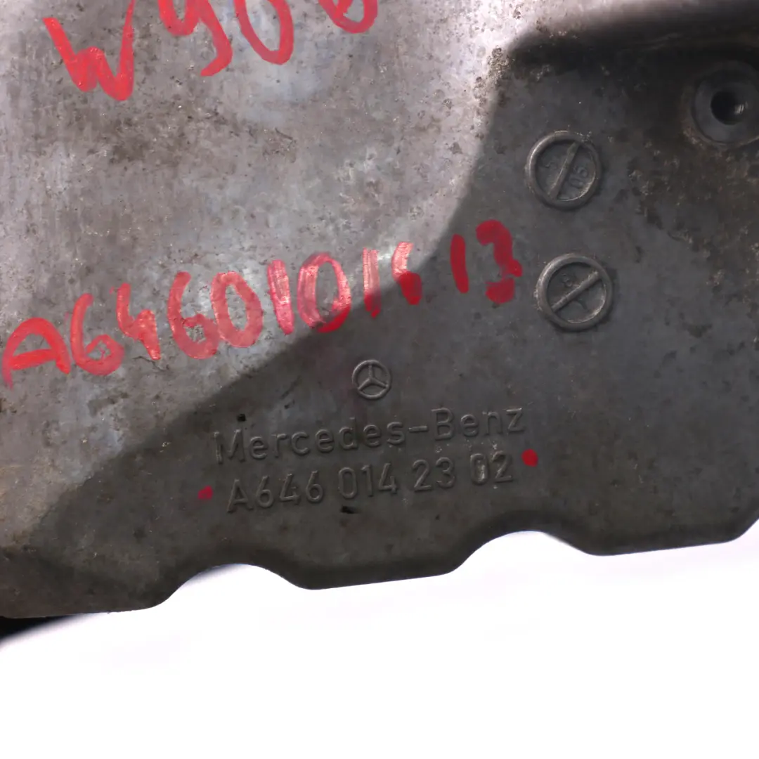 OM646 Diesel Engine Oil Sump Pan A6460142302 to Mercedes W906 with Part number A6460101613 Mercedes W906 OM646 Diesel Engine Oil Sump Pan A6460142302 - SKU A6460101613 - Part number A6460101613