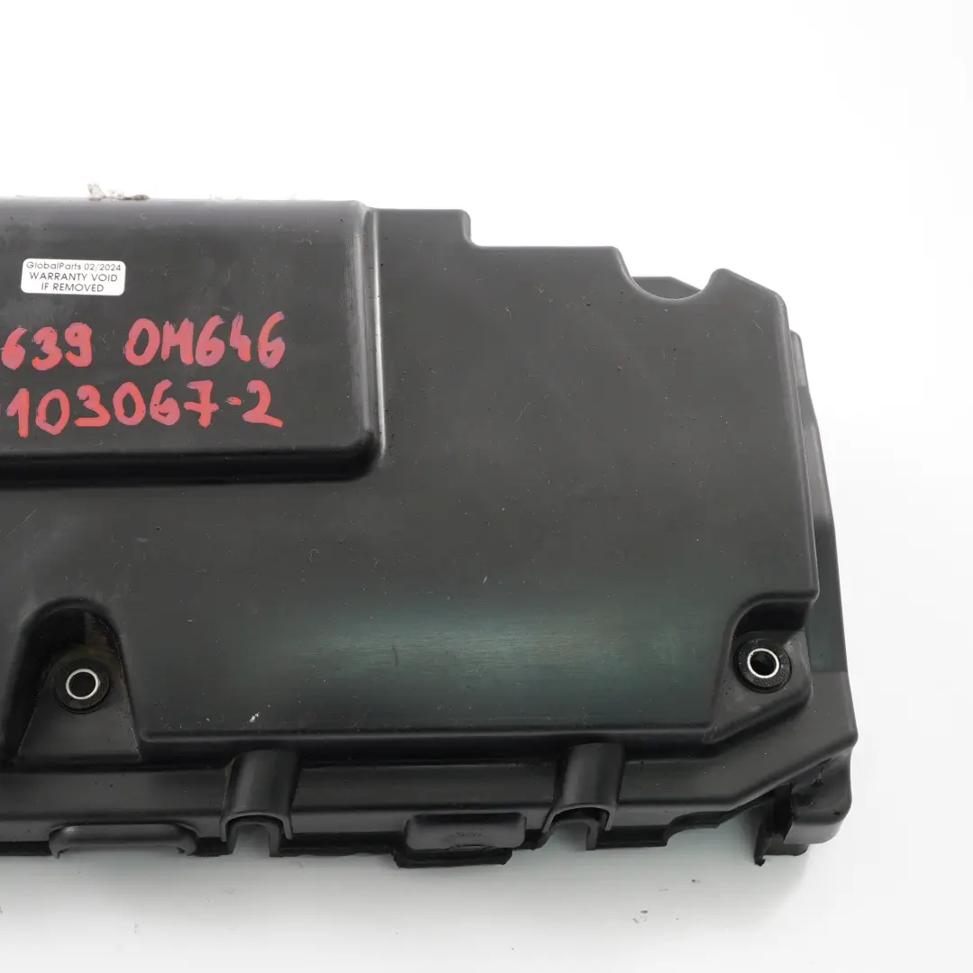 Mercedes W639 W906 OM646 Coperchio Motore Diesel Pannello Acustico - SKU A6460103067-2 - Numero di parte A6460103067