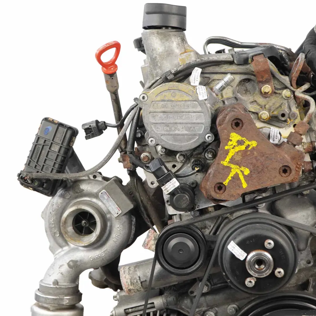  Motor 646985 Mercedes Sprinter W906 Motor Completo OM646 646.985 GARANTÍA - SKU A6460103846-1 - Número de pieza A6460103846