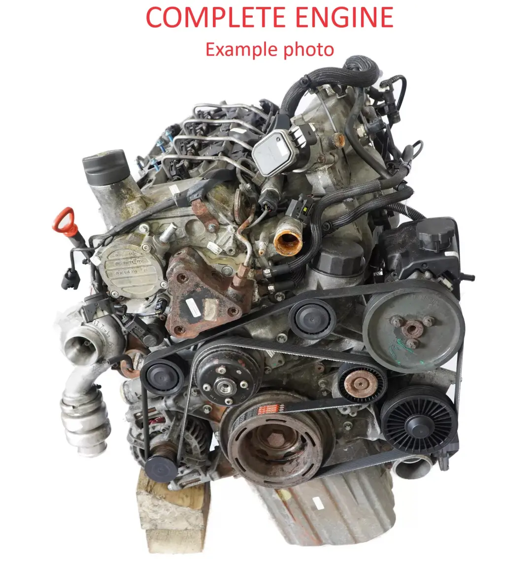 Bare Engine 646984 646.984 88HP 89 000 miles, WARRANTY to Mercedes Sprinter W906 with Part number A6460103946 Mercedes Sprinter W906 Bare Engine 646984 646.984 88HP 89 000 miles, WARRANTY - SKU A6460103946 - Part number A6460103946