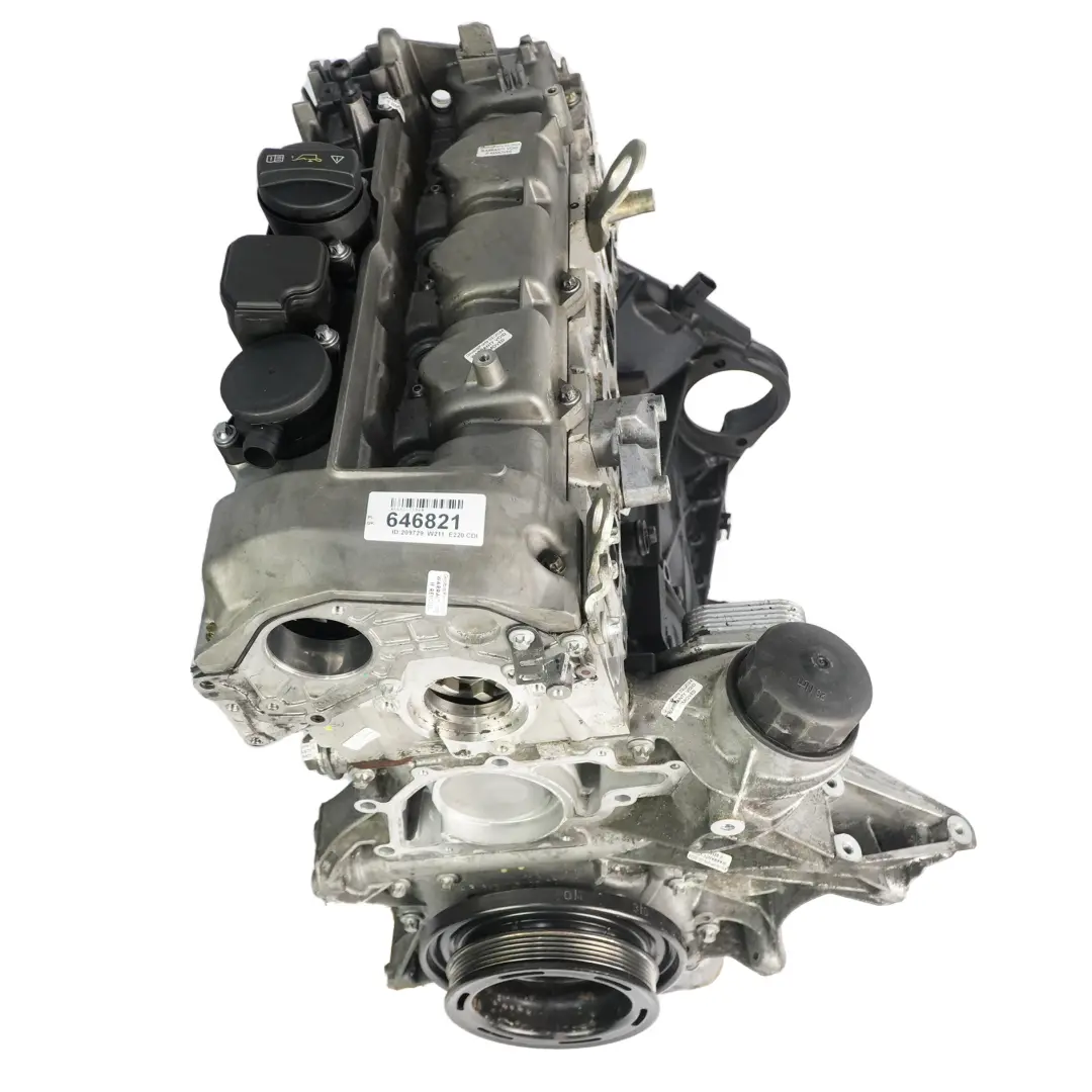 Mercedes W211 E 200 E 220 CDI Motor Desnudo 646821 646.821 159 000 km, GARANTÍA - SKU A6460105898 - Número de pieza A6460105898