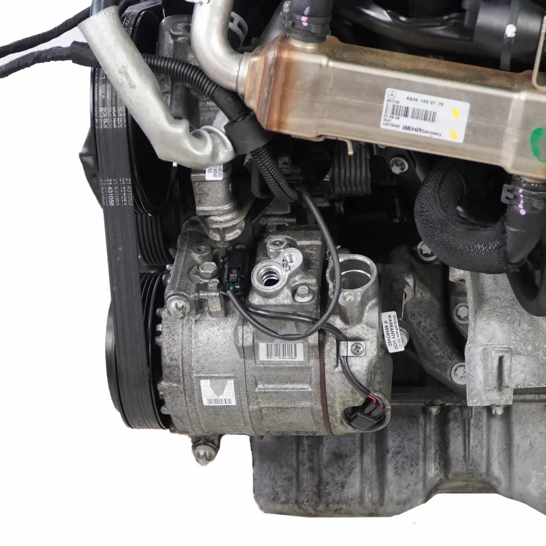 Mercedes W203 CL203 C 200 CDI Complete Engine 646963 OM646 646.963 WARRANTY - SKU A6460109244-1 - Part number A6460109244