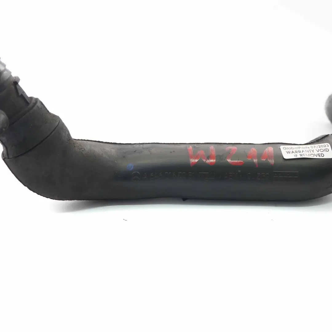 Mercedes W211 OM646 Diesel Entlüftungs rohr Leitung Schlauch A6460160281 - SKU A6460161281 - Teilenummer A6460161281