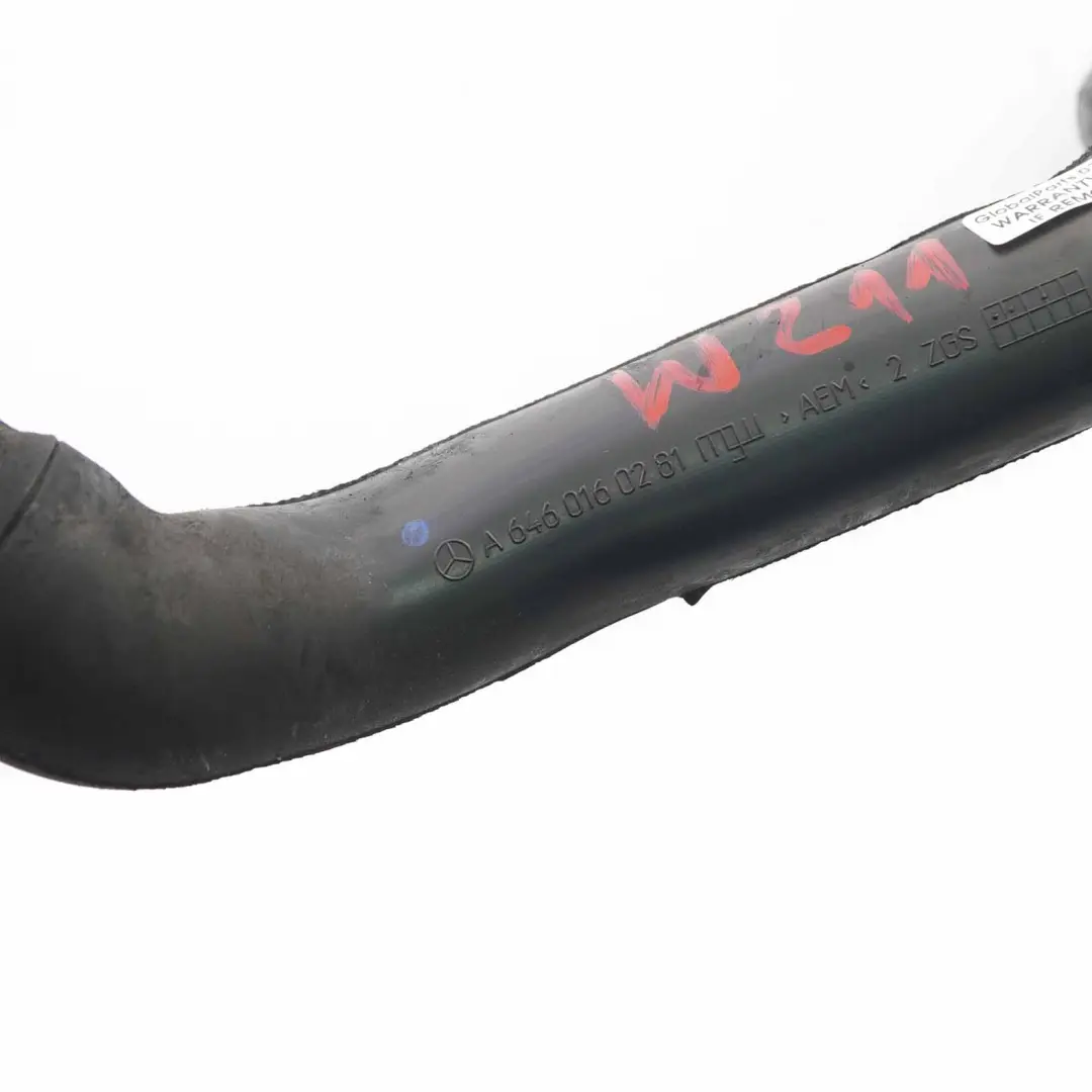 Mercedes W176 W246 OM651 Przewód Rura Odmy - SKU A6460161281 - Numer Części A6460161281