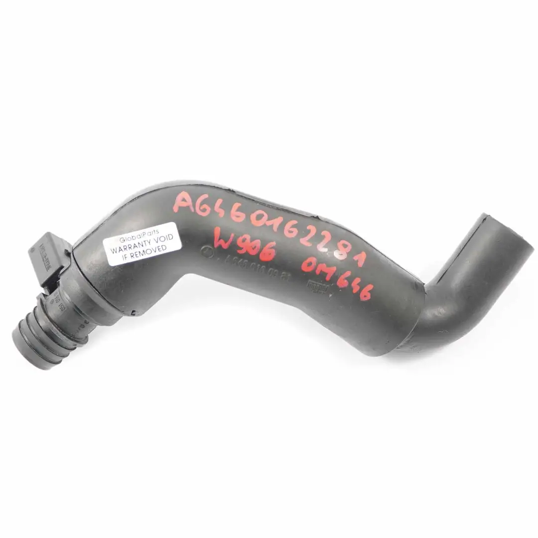 Vent Pipe Hose Mercedes Sprinter W906 OM646 Cylinder Breather Line to with Part number A6460162281 Vent Pipe Hose Mercedes Sprinter W906 OM646 Cylinder Breather Line - SKU A6460162281 - Part number A6460162281